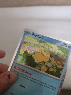 Pokemon TCG Mega Evolutions Black Star Promo Psyduck MEP007 - With SWIRL - Image 2
