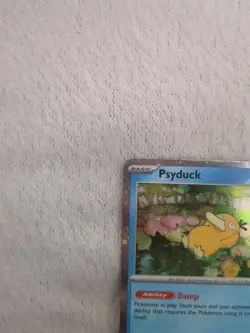Pokemon TCG Mega Evolutions Black Star Promo Psyduck MEP007 - With SWIRL - Image 3