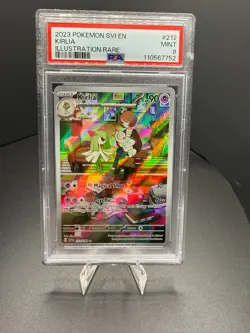 Kirlia 212/198 SV01: Scarlet & Violet Base Set Holo PSA 9 Pokemon - Image 1