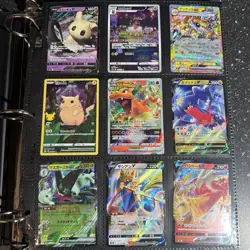 Pokemon Cards Huge Collection Binder COMIC Jumbo Alt Art Pikachu Charizard LOT A - Image 1