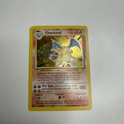 Charizard Pokemon Card 1999 Base Set Holo 4/102 - Image 1