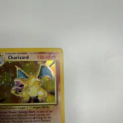 Charizard Pokemon Card 1999 Base Set Holo 4/102 - Image 5