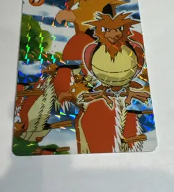 1997 Japanese Pokemon Carddass Prism #17 Charizard Anime Battle Card Holo - Image 4