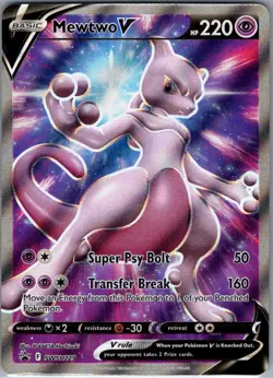 Mewtwo V SWSH229 SWSH: Sword & Shield Promo Cards - Pokemon Card - NM - Image 1