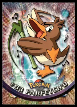 Pokemon Cards Farfetch'd #83 Topps Trading Cards Series 2 LP *2 - Image 1