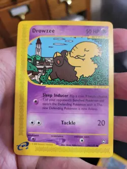 Pokemon TCG Drowzee Aquapolis 74b/147 Common LP - Image 1