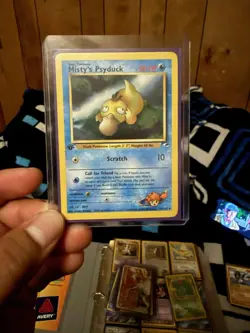 Pokemon Misty's Psyduck Gym Heroes 054/132 50 HP Uncommon 1st Edition English - Image 1
