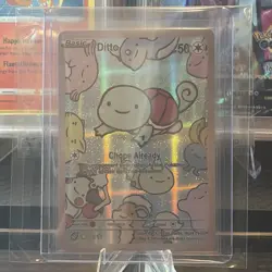 After Skool Hobby Pokemon S2 Ditto/Squirtle Full Art Non-TCG NM-Mint - Image 1