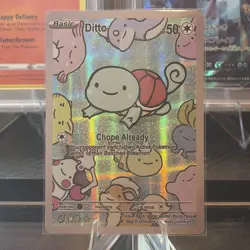 After Skool Hobby Pokemon S2 Ditto/Squirtle Full Art Non-TCG NM-Mint - Image 2