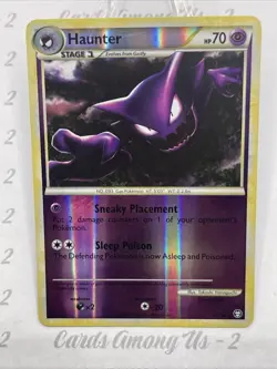 Haunter 35/102 Reverse Holo HGSS Triumphant 2010 Pokemon - Image 1