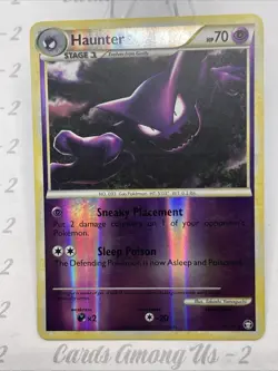 Haunter 35/102 Reverse Holo HGSS Triumphant 2010 Pokemon - Image 2
