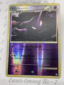 Haunter 35/102 Reverse Holo HGSS Triumphant 2010 Pokemon - Image 3