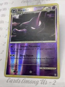Haunter 35/102 Reverse Holo HGSS Triumphant 2010 Pokemon - Image 4