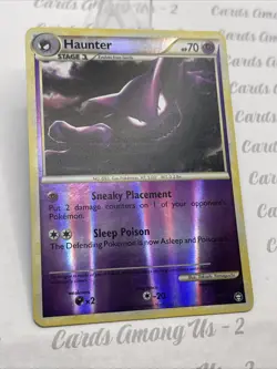 Haunter 35/102 Reverse Holo HGSS Triumphant 2010 Pokemon - Image 5