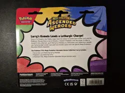 Pokemon TCG Ascended Heroes 2-pack Blister Pack Factory Sealed Larry’s Komala - Image 2