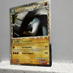Pokemon Donphan Prime Heartgold & Soulsilver Holo 107/123 Stage 1 HP 120 English - Image 2
