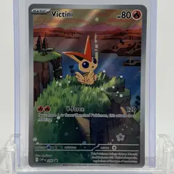 Pokemon TCG Scarlet & Violet Victini #SVP208 Promo NM- - Image 1