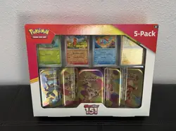 New Pokemon Scarlet & Violet 151 5x Mini Tins Costco Fast Shipping 10 Packs - Image 2