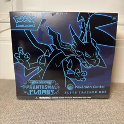 Pokemon TCG Phantasmal Flames Pokemon Center ETB Elite Trainer Box - New Sealed✅ - Image 1