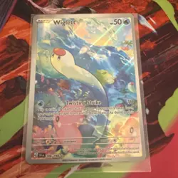 Pokemon Wiglett 206/198 Sv01: Scarlet & Violet Base Set Holo - Image 1