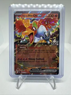 2025 Pokemon Destined Rivals Ethan's Ho-Oh ex #039/182 - Image 1