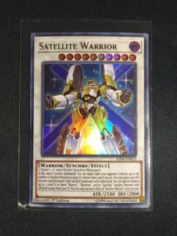 Yu-Gi-Oh! Satellite Warrior LED6-EN023 1st Edition Ultra Rare NM - Image 1