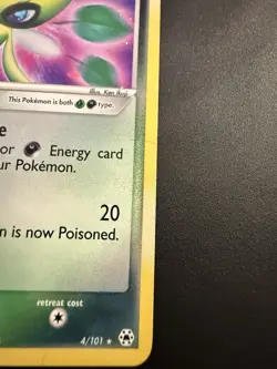 Pokemon Dark Celebi Holo Rare TCG Card 4/101 Hidden Legends 2004 LP - Image 3