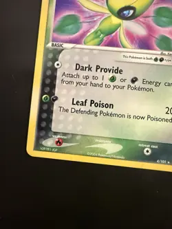 Pokemon Dark Celebi Holo Rare TCG Card 4/101 Hidden Legends 2004 LP - Image 4