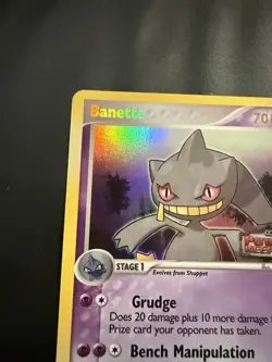 Pokemon Card Banette 4/108 Reverse Holo Stamped EX Power Keepers LP Condition - Image 3