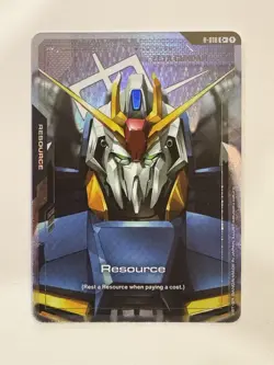 Zeta Gundam Resource Card C+ - R-018 - Dual Impact Gundam TCG Card Game - Image 1
