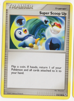 Super Scoop Up 115/130 Pokemon Diamond & Pearl Card - Image 1