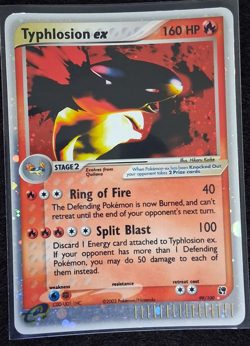 Typhlosion EX Sandstorm Holo Ultra Rare Card 99/100 MP - Image 1