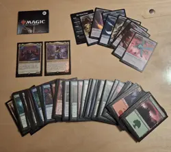 MTG TINKER TIME Commander Deck + Planechase Cards, March of the Machine, Sleeved - Image 2