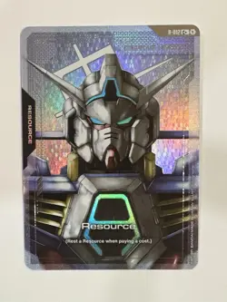 Gundam TCG Card Game Dual Impact Foil Resource GD02 C+ R-012 Gundam AGE-1 Normal - Image 1
