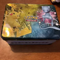 Lot Of Pokemon Cards In Tin, Mixed Variety, Total Of About 400 - Image 3