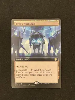 Urza's Workshop (Extended Art) Commander: the Brothers' War Regular MTG Card NM! - Image 1