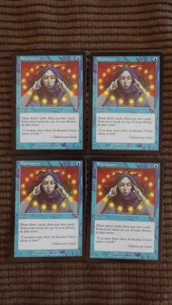 Magic: the Gathering / MtG Brainstorm x4 Mercadian Masques - Image 1