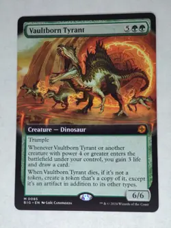 MTG Vaultborn Tyrant Extended Art - BIG / 0085 - - Image 1