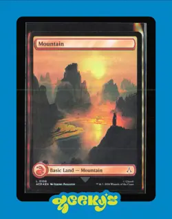 Mountain (0303) Final Fantasy Foil Magic The Gathering - Image 1