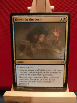 Drown in the Loch - Throne of Eldraine - Uncommon - NM (see pics) MTG - Image 1