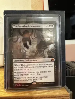 MTG, The Meathook Massacre NM 112 Innistrad: Midnight Hunt Regular - Image 1
