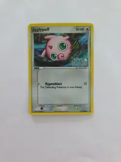 Pokemon TCG Jigglypuff Reverse Holo Card 53/100 Crystal Guardians 2006 - Image 1