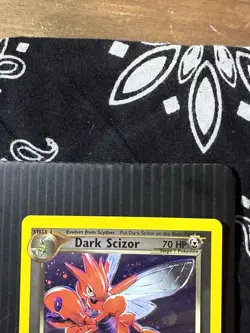 Pokemon TCG Neo Destiny Dark Scizor 9/105 Holo Rare Vintage - Image 3