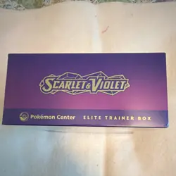 Pokemon TCG Scarlet & Violet Elite Trainer Box Pokemon Center English 2023 - Image 2