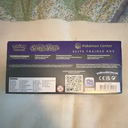 Pokemon TCG Scarlet & Violet Elite Trainer Box Pokemon Center English 2023 - Image 4