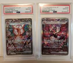 (AUS) Pokemon TCG 2023 Japanese SV3 & SV4a Charizard Ex PSA 10 - Image 1