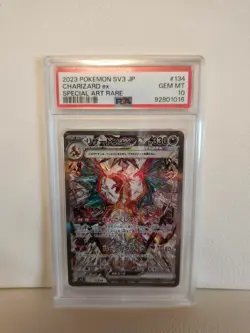 (AUS) Pokemon TCG 2023 Japanese SV3 & SV4a Charizard Ex PSA 10 - Image 3