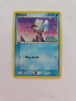 Pokemon TCG Wingull EX Crystal Guardians 70/100 Reverse Holo - Image 1