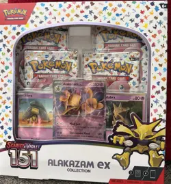 Pokemon TCG: Scarlet & Violet-151 Alakazam ex Collection Booster Box 820650855269 - Image 1