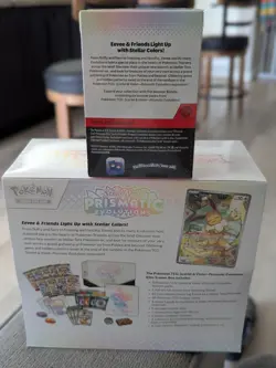 Pokemon Prismatic Evolutions ETB And Booster Bundle Sealed New Eevee - Image 2